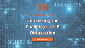 NEW BLOG POST: Unmasking the Challenges of IP Obfuscation with IP addresses in background