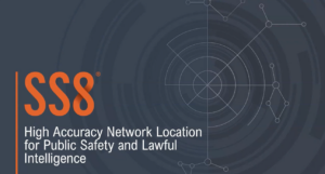 Title card to SS8 Webinar Deck "High Accuracy Network Location for Public Safety and Lawful Intelligence".
