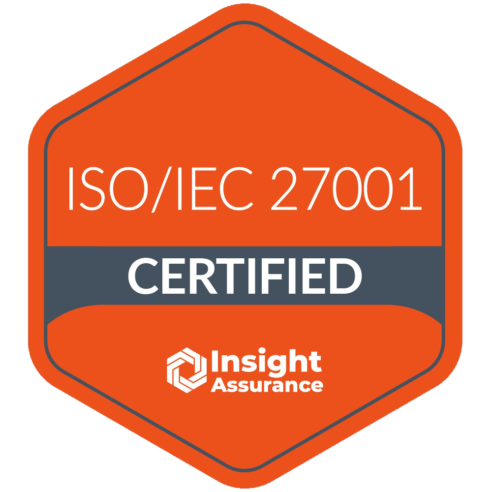 SS8's ISO/IEC 27001 Certification Badge