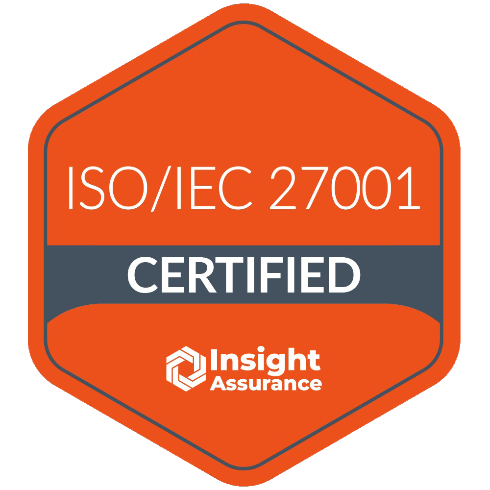 SS8's ISO/IEC 27001 Certification Badge