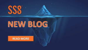 New SS8 Blog - read more. Image of an iceberg, most of which is submerged