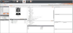 A screenshot of an example of SS8's iDossier criminal profile dashboard